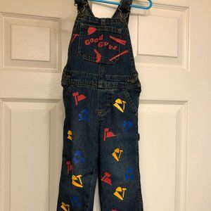 Size 3T Chucky Doll overalls